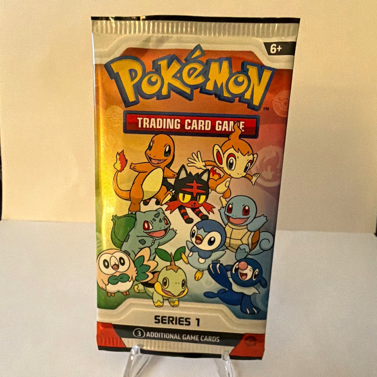 Pokémon TCG Series 1 English Booster Pack (3 Cards)