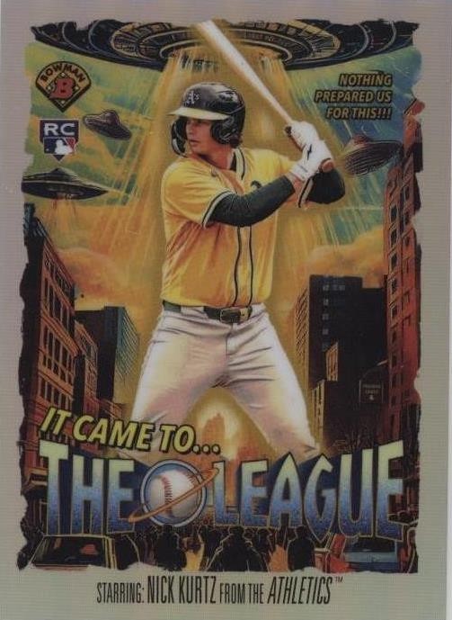 2025 Bowman Chrome - It Came to the League Nick Kurtz #IT-16 (RC)