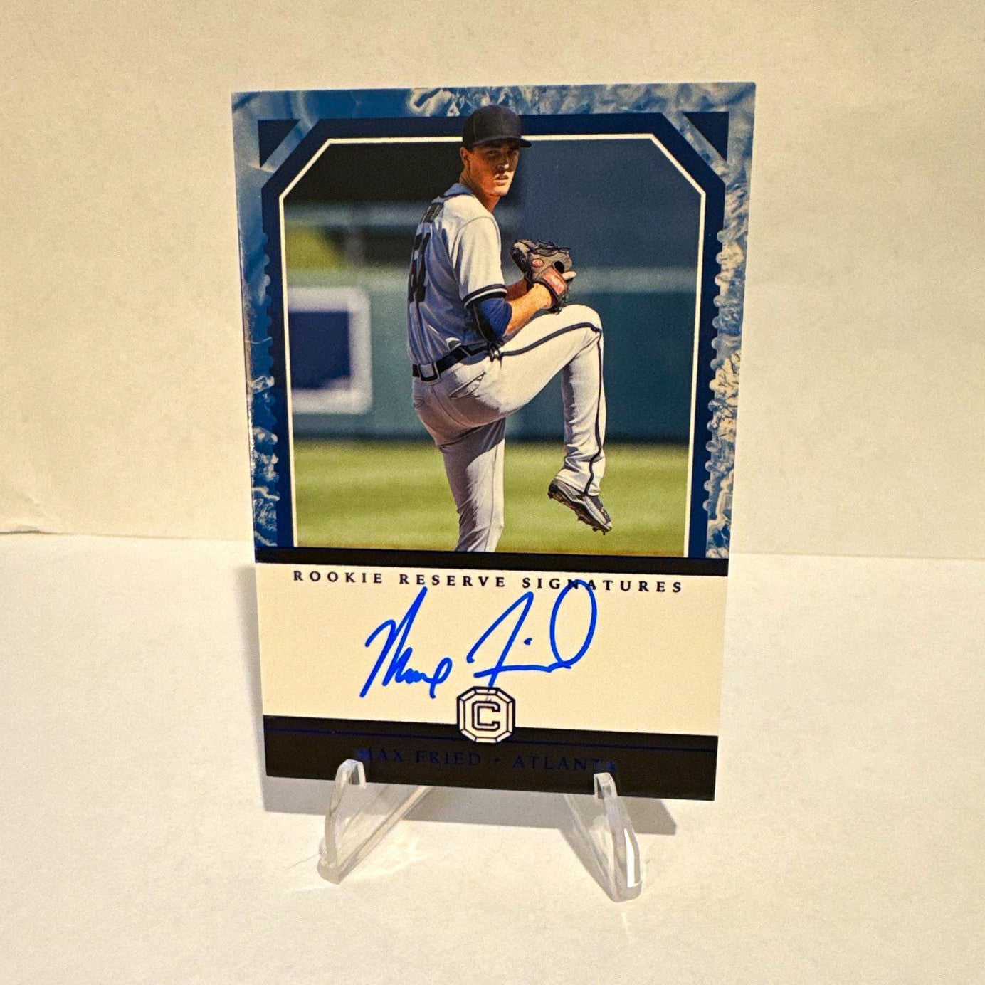 Panini 2018 Cornerstones Max Fried Atlanta Braves Rookie Auto RRS-MF