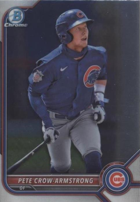 2022 Bowman Chrome Pete Crow-Armstrong #BCP-198 GMA 10 Gem Mint Cubs