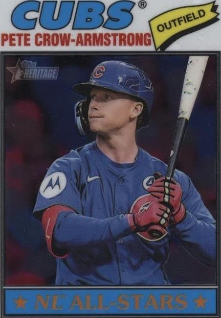 2026 Topps Heritage - Pete Crow-Armstrong #261 Chrome