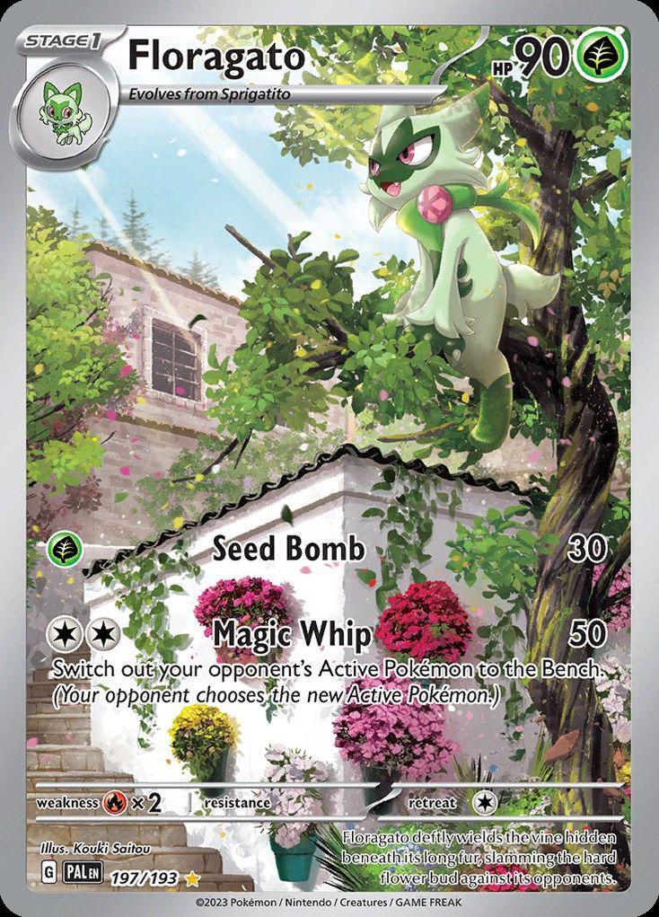 Floragato 197/193 Sv02: Paldea Evolved Holo