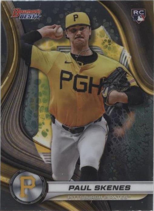 2024 Bowman’s Best Paul Skenes RC PSA 9 Rookie #53 Pittsburgh Pirates