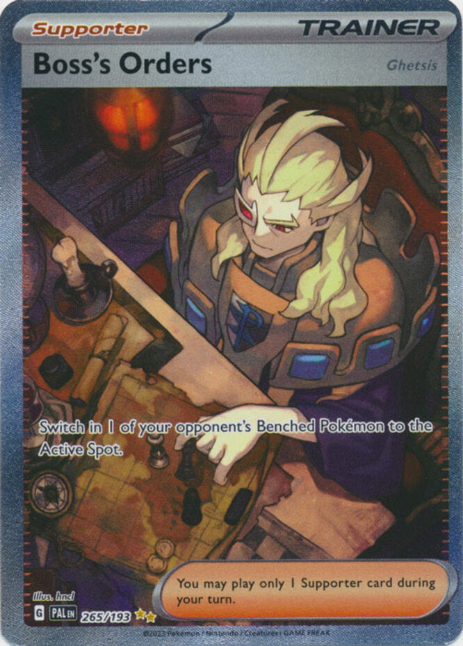 Boss's Orders 265/193 Sv02: Paldea Evolved Holo