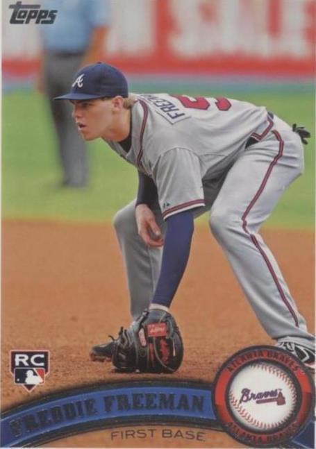 2011 Topps Freddie Freeman RC #145 PSA 10 Gem Mint Rookie Card Braves Dodgers