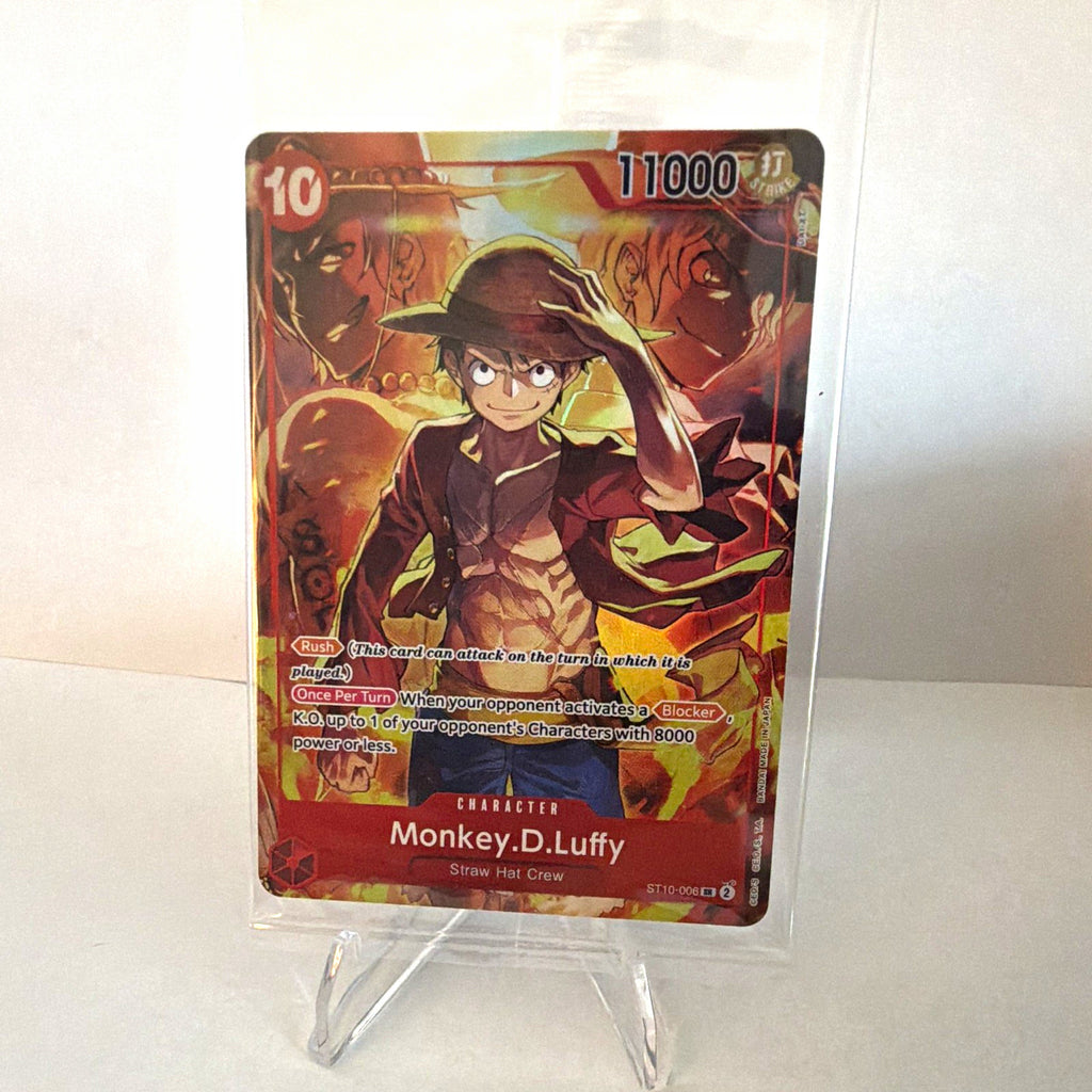 One Piece ST10-006 Monkey.D.Luffy Alternate Art Sealed Promo English