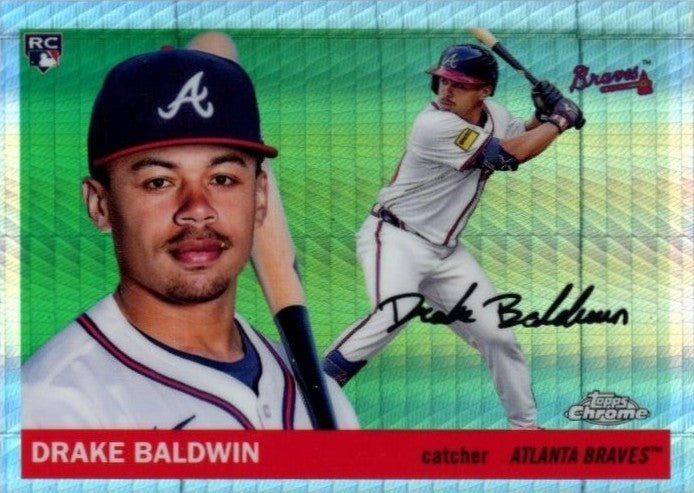2025 Topps Chrome Platinum Anniversary - Drake Baldwin #265 Prism Refractor (RC)