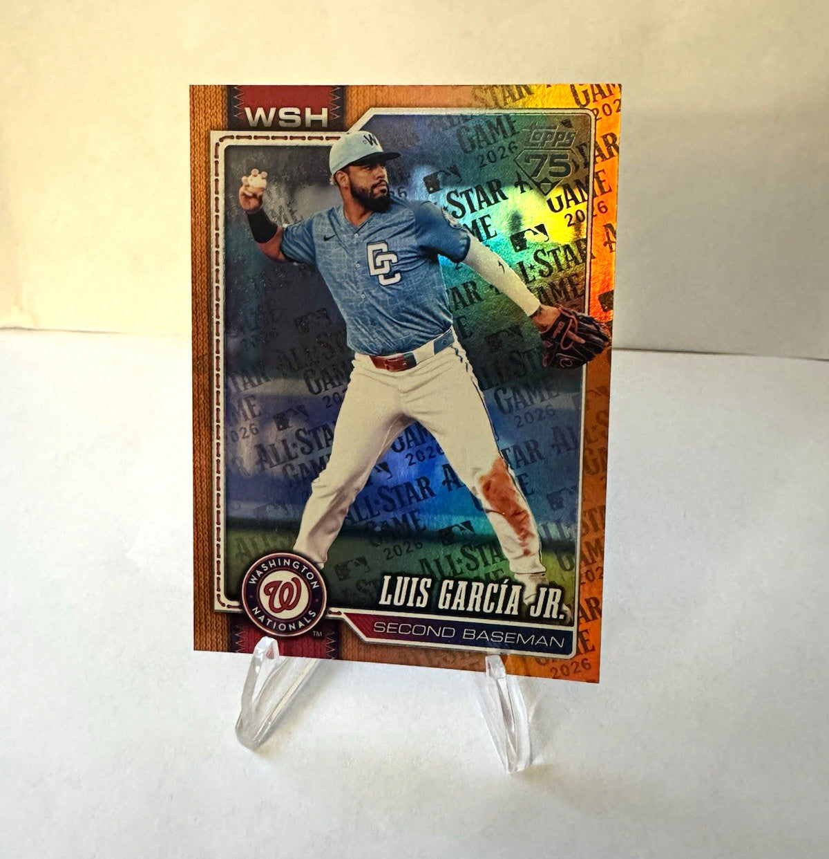 Topps 2026 Series Two Luis Garcia Jr. Washington Nationals 2/25 #364