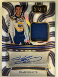 2025 Panini Select Chase Elliott Blue Prizm Auto Relic /25 #06/25 NASCAR