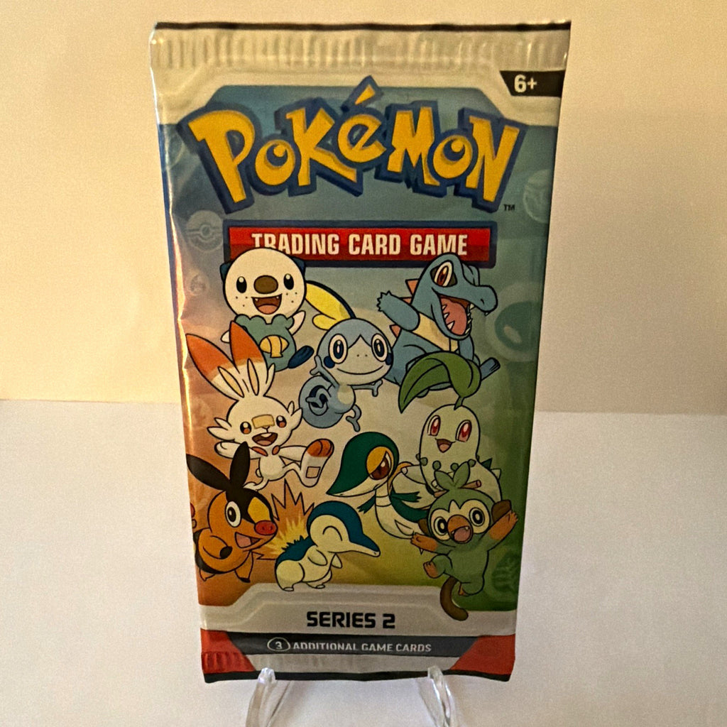 Pokémon TCG Series 2 Sealed Booster Pack (3 Cards) English