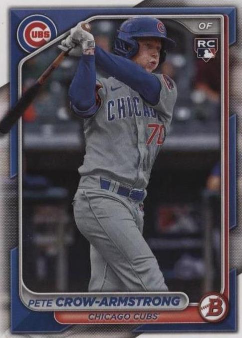 2024 Bowman Pete Crow-Armstrong #85 RC GMA 10 Gem Mint Chicago Cubs Rookie