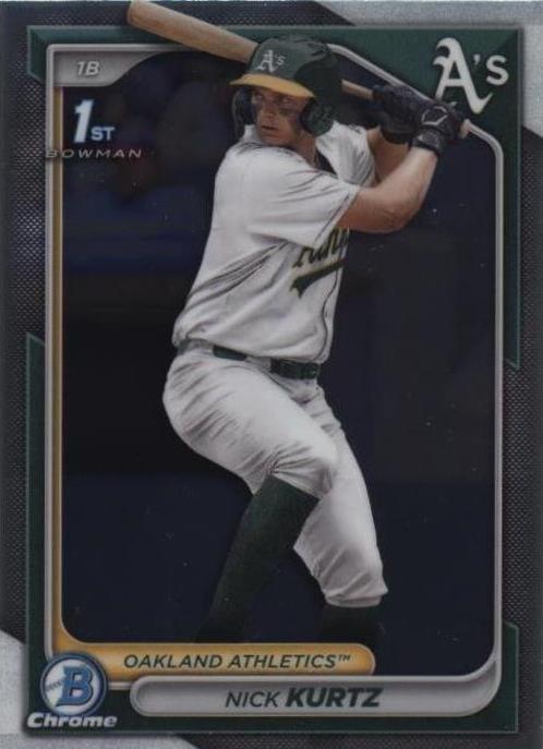 2024 Bowman Draft - Chrome Nick Kurtz #BDC-56 (RC)