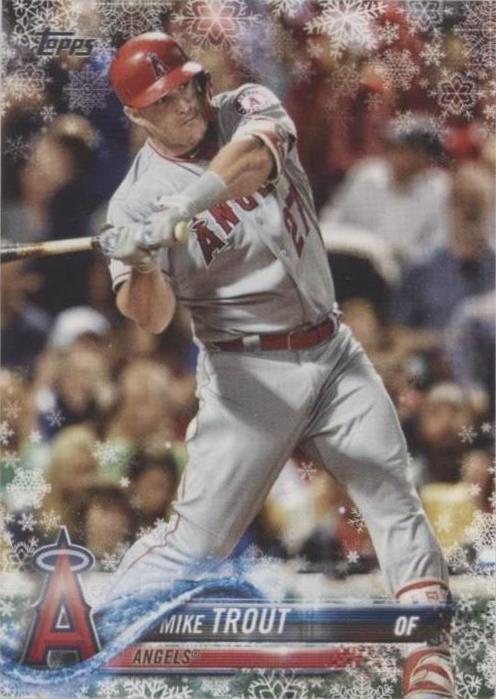 2018 Topps Holiday - Mike Trout #HMW100