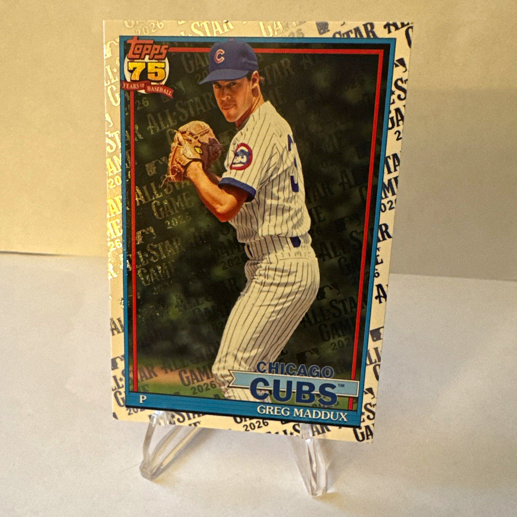 Topps 2026 75 Years of Baseball Greg Maddux Chicago Cubs All-Star #91B2-22