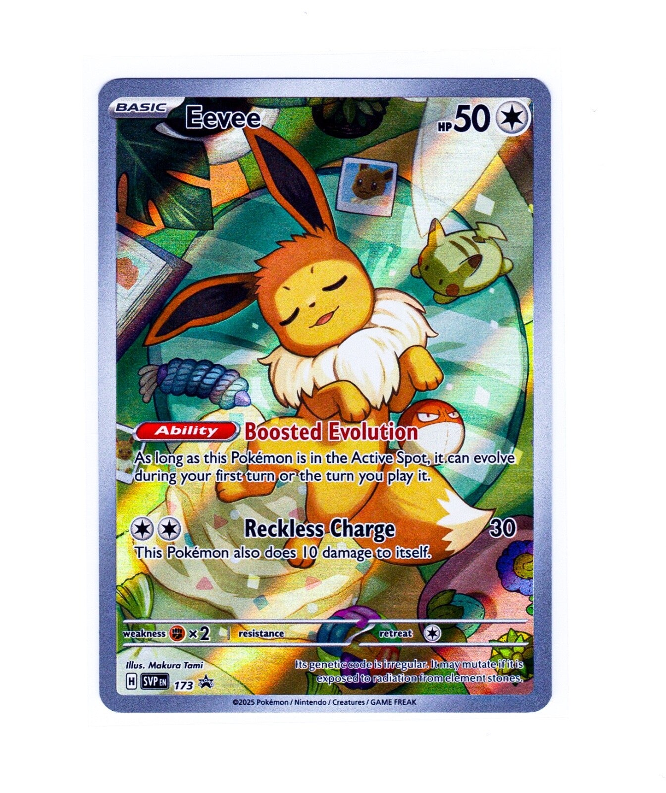 Pokemon Eevee SVP 173 Black Star Promo Prismatic Evolutions ETB NM